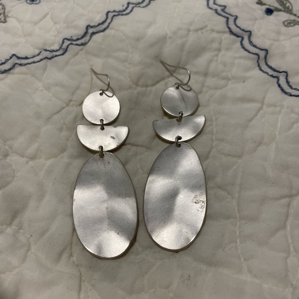 Long dangle earrings